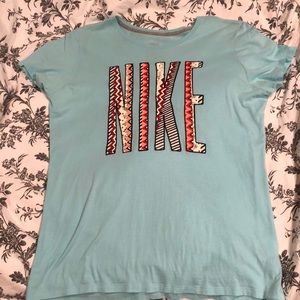 Light Blue Nike T-shirt